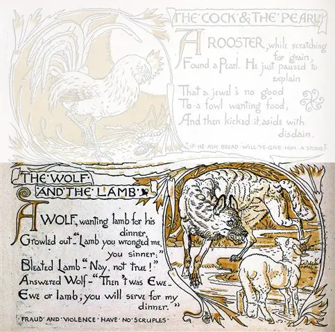 story of the wolf and the lamb