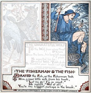 The Fisherman and The Little Fish - Fables of Aesop