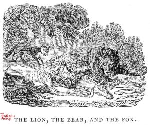 Whittingham - Lion, Bear, Fox