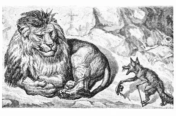 the fox and the lion aesop