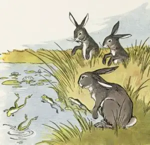 Hares and Frogs