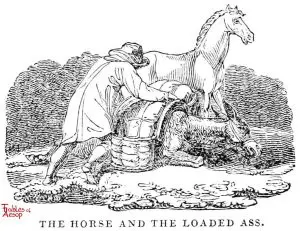 Whittingham - Horse and Loaded Ass
